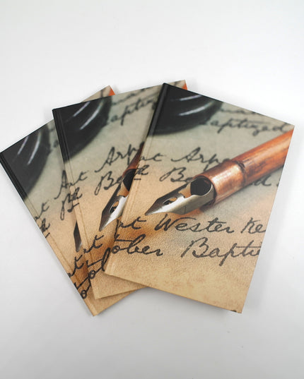 Boek met harde kaft A5 - pen