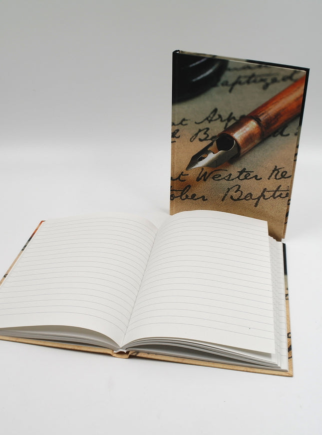 Livre A5 à couverture rigide - stylo