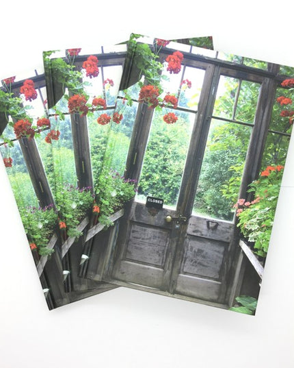 Livre A5 à couverture rigide - porte de jardin