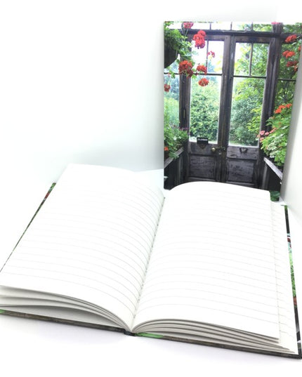 Livre A5 à couverture rigide - porte de jardin