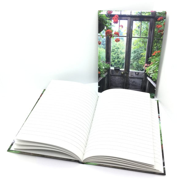 Livre A5 à couverture rigide - porte de jardin