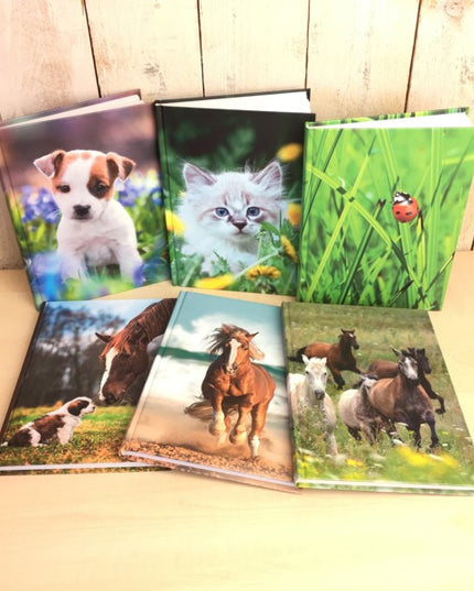 Livre A5 à couverture rigide - chaton