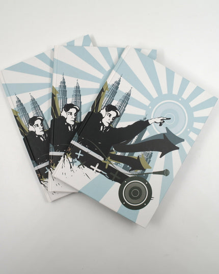 Livre A5 à couverture rigide - Style urbain