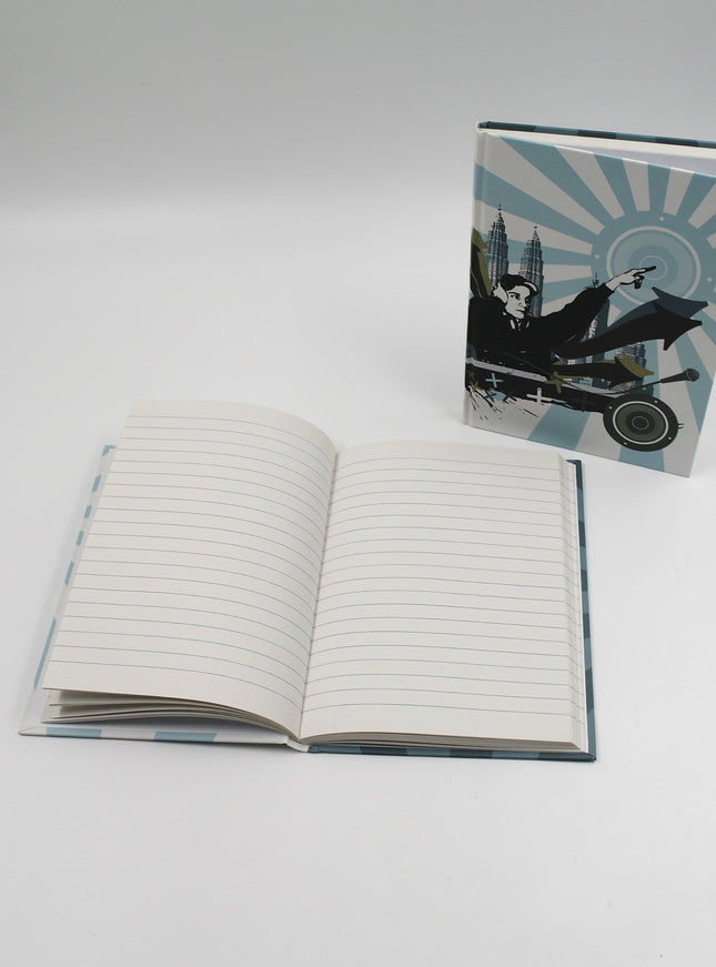 Livre A5 à couverture rigide - Style urbain