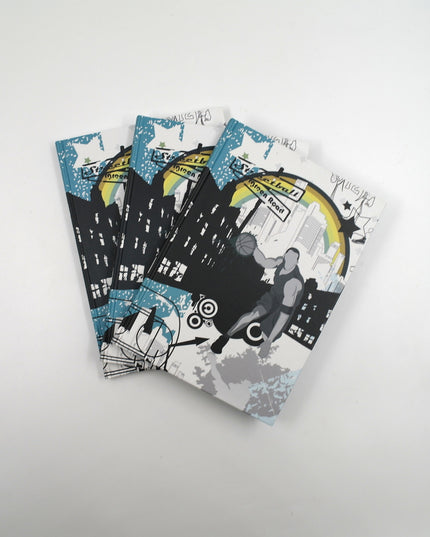 Livre A5 à couverture rigide - Streetball