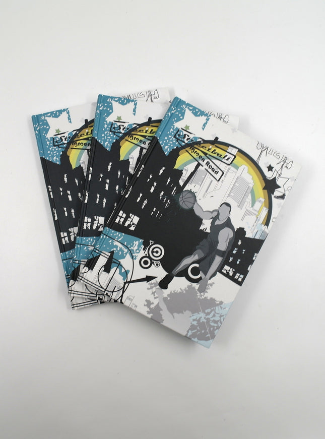Livre A5 à couverture rigide - Streetball