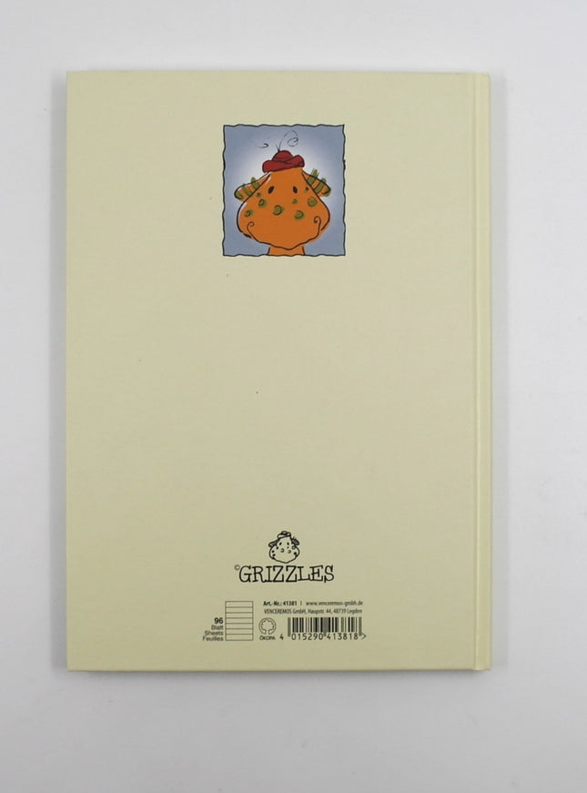 Livre A5 à couverture rigide - Grizzle