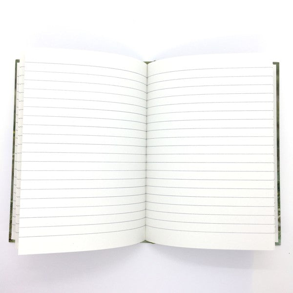 Livre A5 à couverture rigide - collage de chevaux