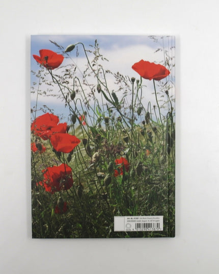 Livre relié A5 - coquelicots