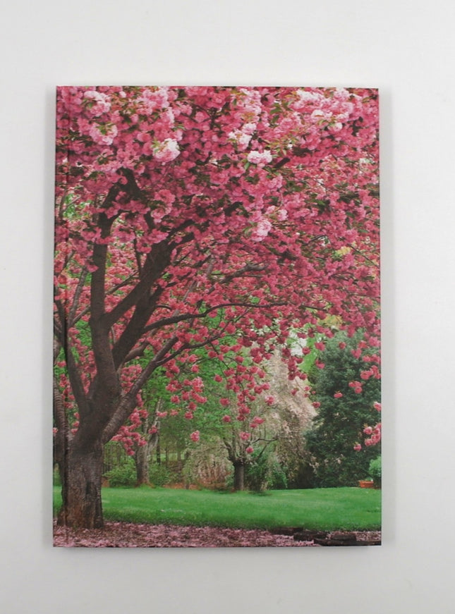 Livre relié format A5 - fleurs de cerisier
