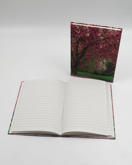 Livre relié format A5 - fleurs de cerisier