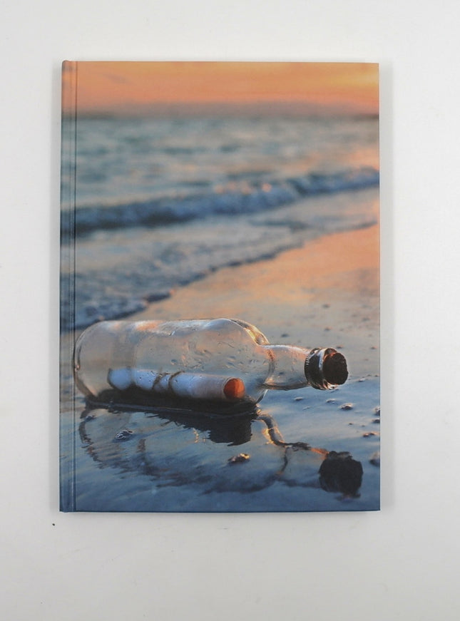 Livre relié A5 - Message dans une bouteille