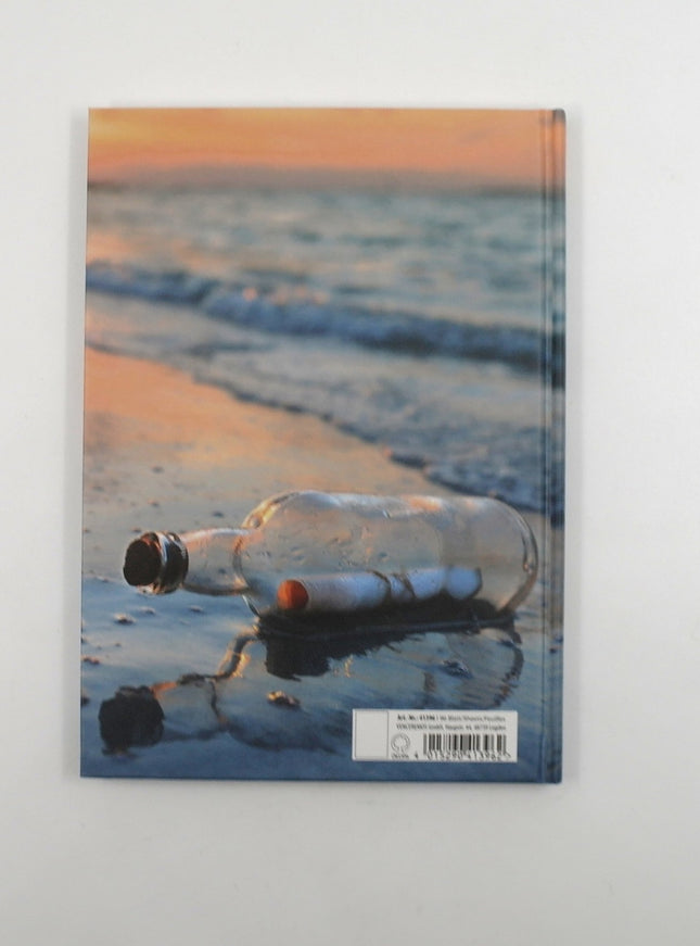 Livre relié A5 - Message dans une bouteille