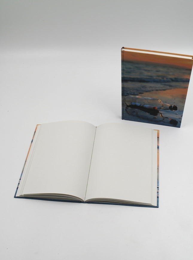 Livre relié A5 - Message dans une bouteille