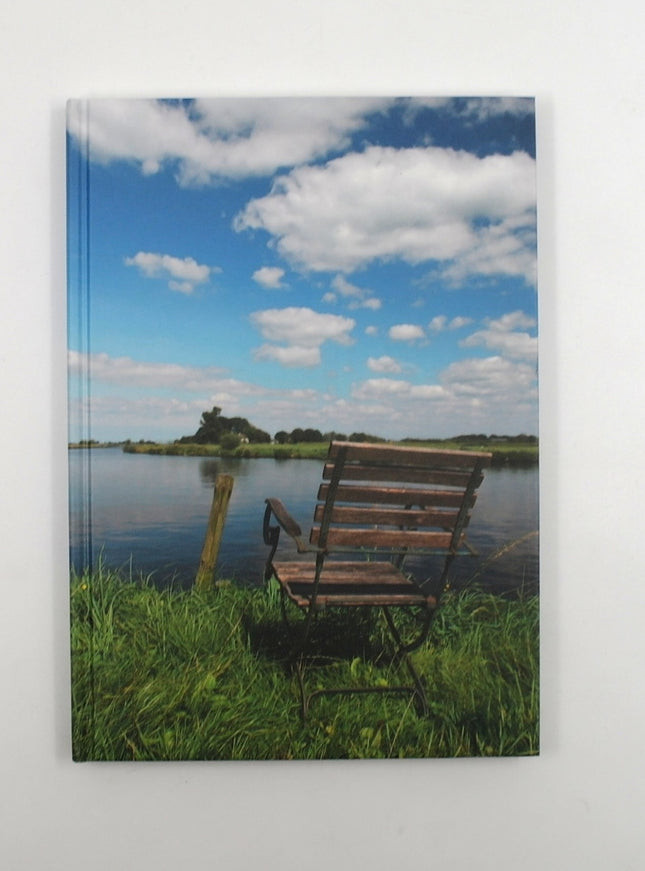 Livre relié format A5 - au bord du lac