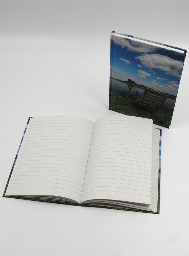 Livre relié format A5 - au bord du lac