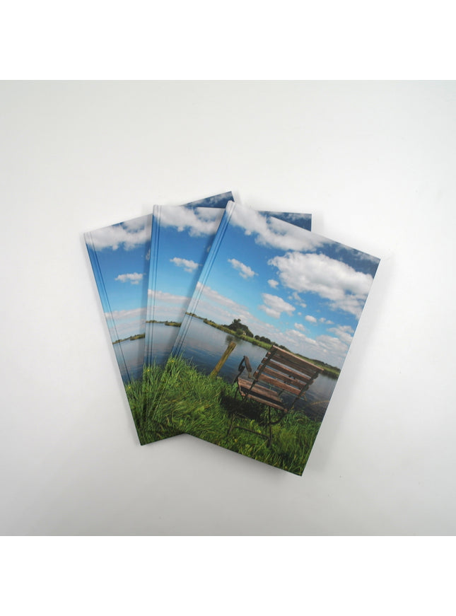 Boek met harde kaft A5 - aan het meer