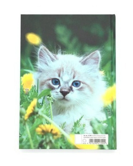 Livre A5 à couverture rigide - chaton
