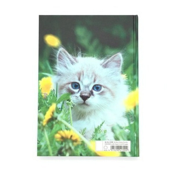 Livre A5 à couverture rigide - chaton