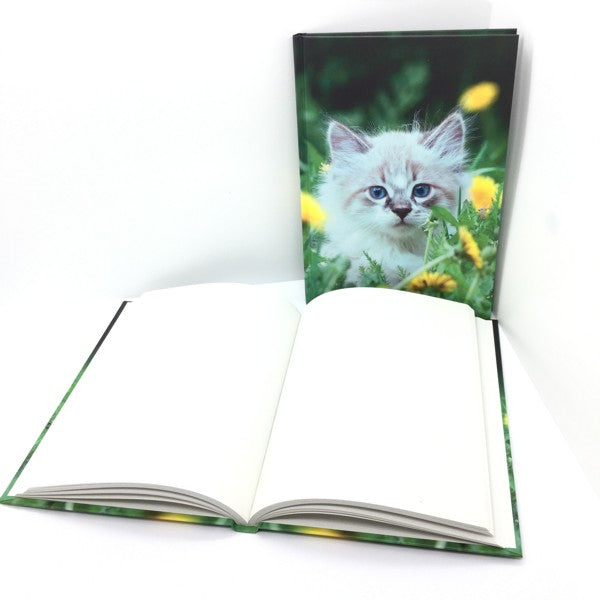 Livre A5 à couverture rigide - chaton