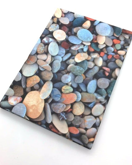 Livre A5 à couverture rigide - cailloux