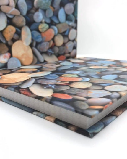 Livre A5 à couverture rigide - cailloux