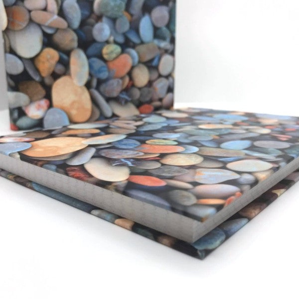 Livre A5 à couverture rigide - cailloux