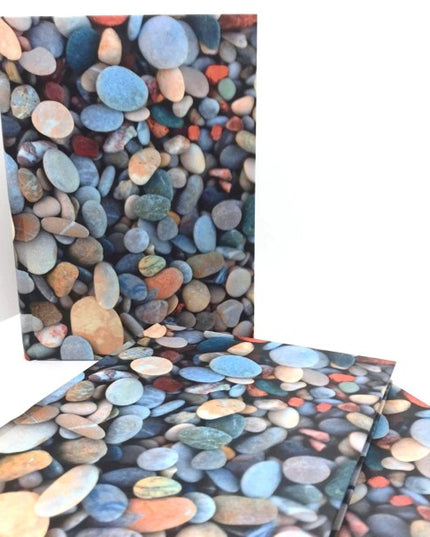 Livre A5 à couverture rigide - cailloux