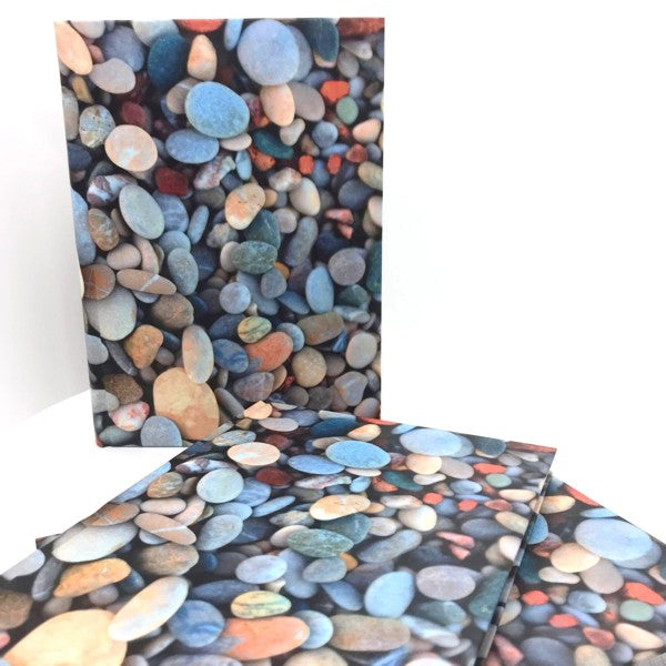 Livre A5 à couverture rigide - cailloux