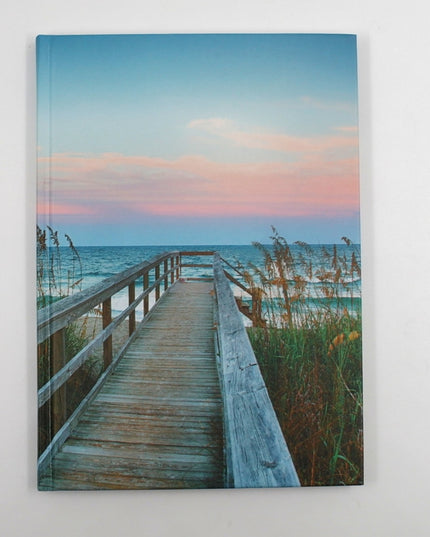 Livre relié A5 - échafaudage en bois