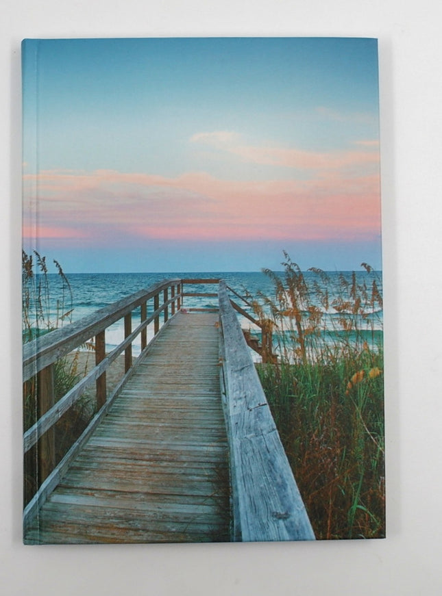 Livre relié A5 - échafaudage en bois