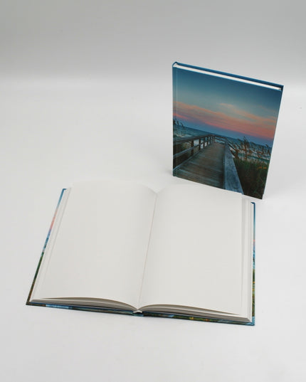 Livre relié A5 - échafaudage en bois