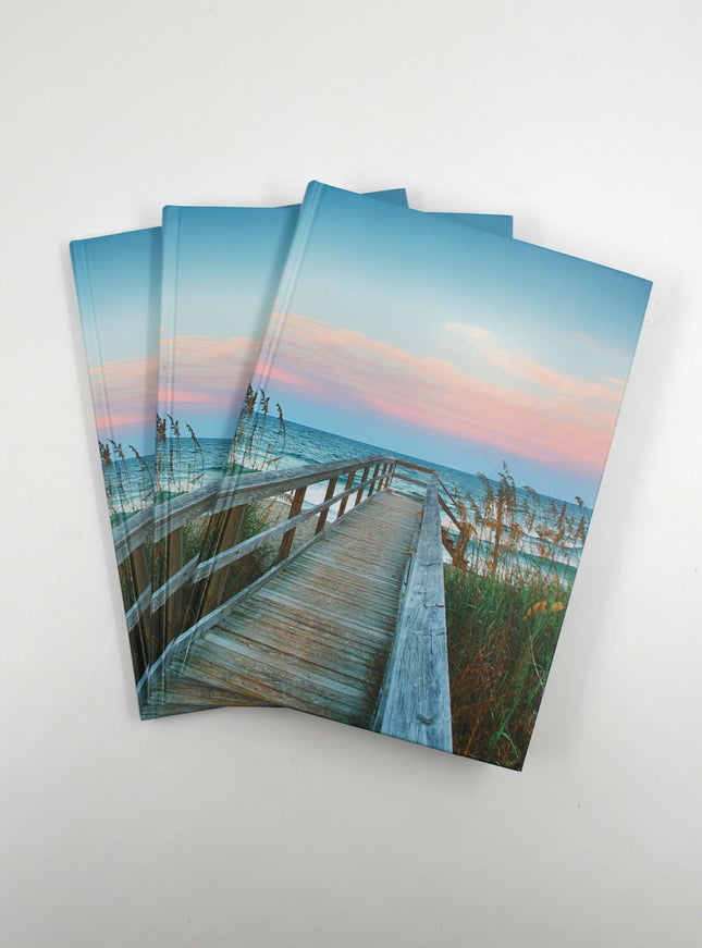 Livre relié A5 - échafaudage en bois