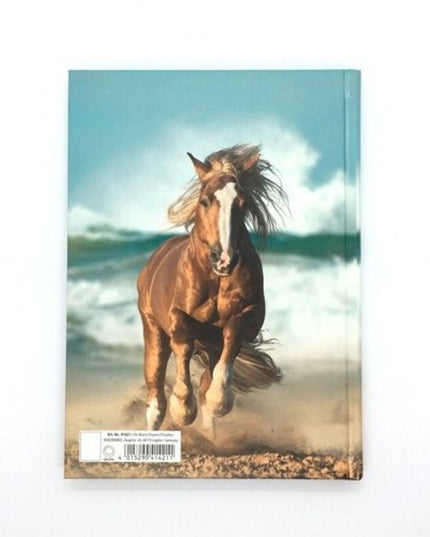 Livre relié A5 - cheval au galop