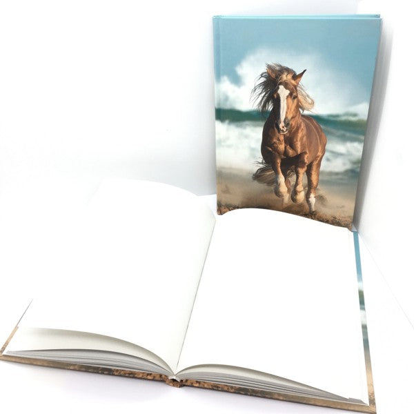 Livre relié A5 - cheval au galop