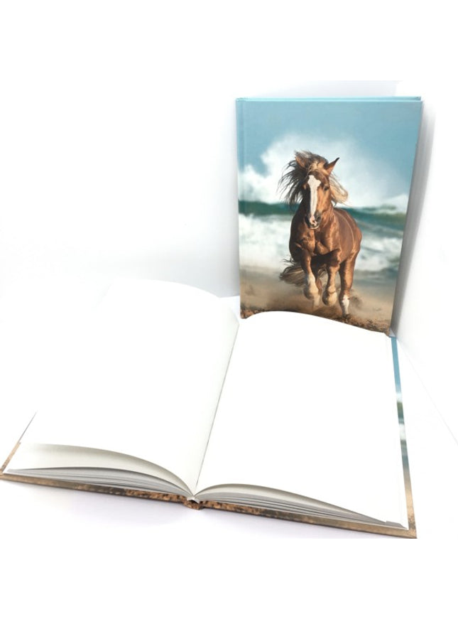 Boek met harde kaft A5 - paard in galop