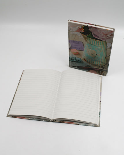 Livre A5 à couverture rigide - Style shabby chic