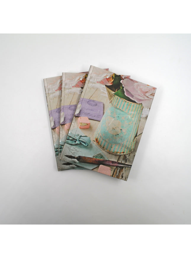 Boek met harde kaft A5 - Shabby Chic