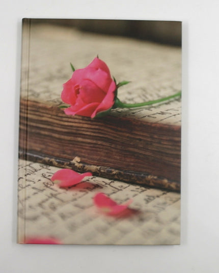 Livre relié format A5 - rose