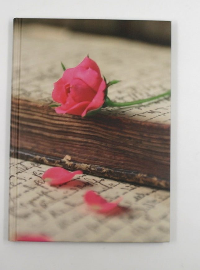 Livre relié format A5 - rose