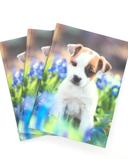 Livre relié format A5 - chien