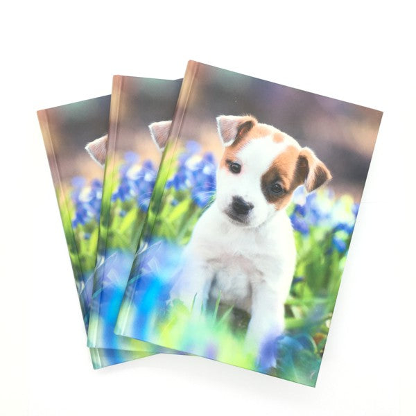 Livre relié format A5 - chien