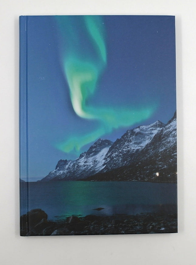 Livre relié format A5 - Aurores boréales