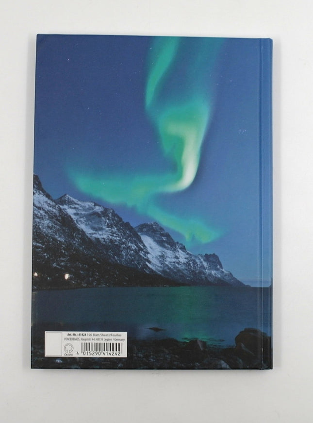 Livre relié format A5 - Aurores boréales