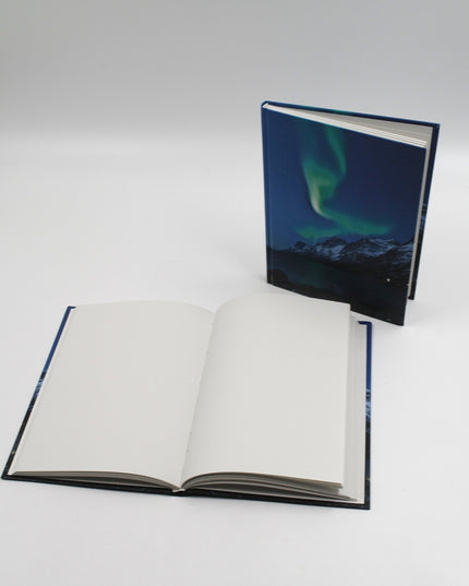Livre relié format A5 - Aurores boréales