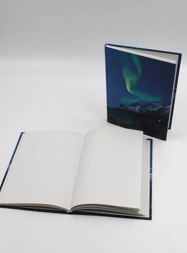 Livre relié format A5 - Aurores boréales