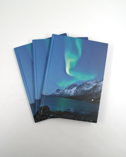Livre relié format A5 - Aurores boréales