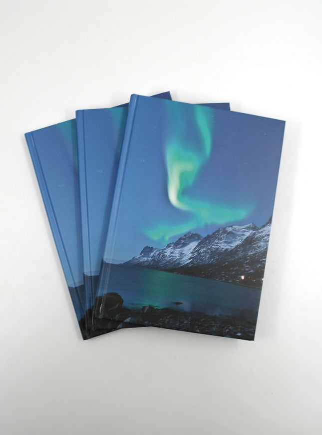 Livre relié format A5 - Aurores boréales