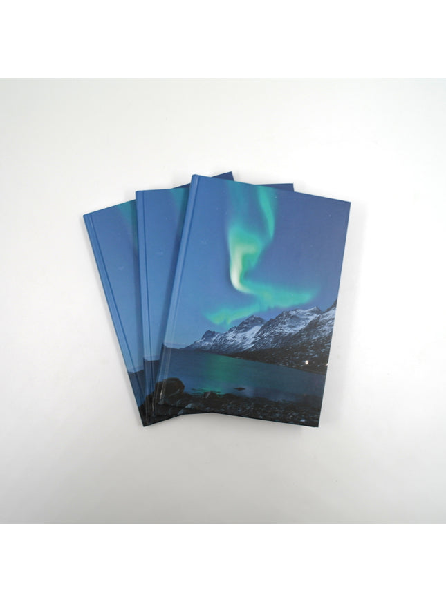 Boek met harde kaft A5 - poollicht