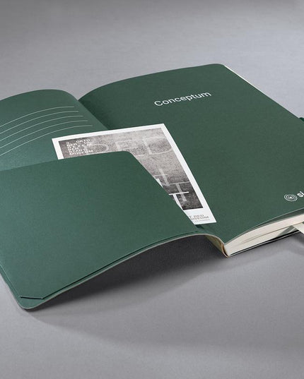 Boek met bamboe kaft, flexibel